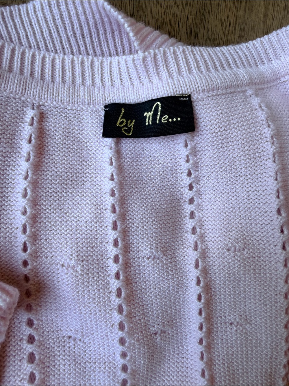 Light Pink Ruffle Sleeve Sweater - Picture 5 of 14